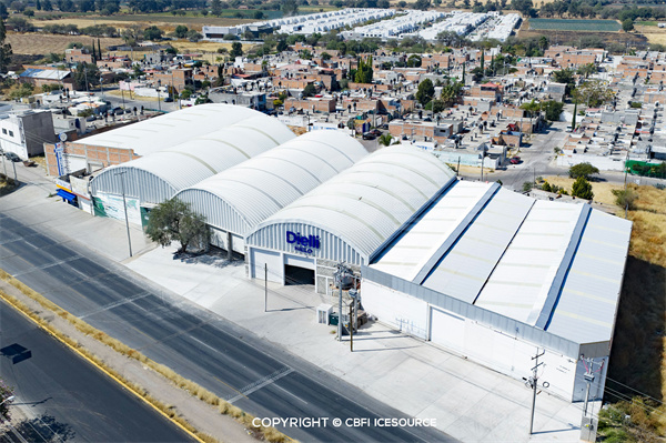 Pabrik Es Konsumsi CBFI 30 Ton Berhasil Dioperasikan di Aguascalientes, Meksiko