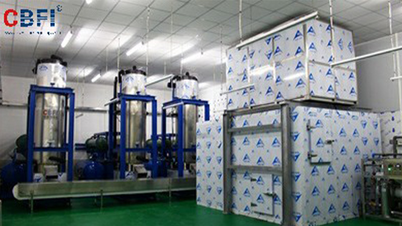 Guangzhou--45 Ton Tube Ice Pabrik Es Es yang Dapat Dimakan Otomatis

